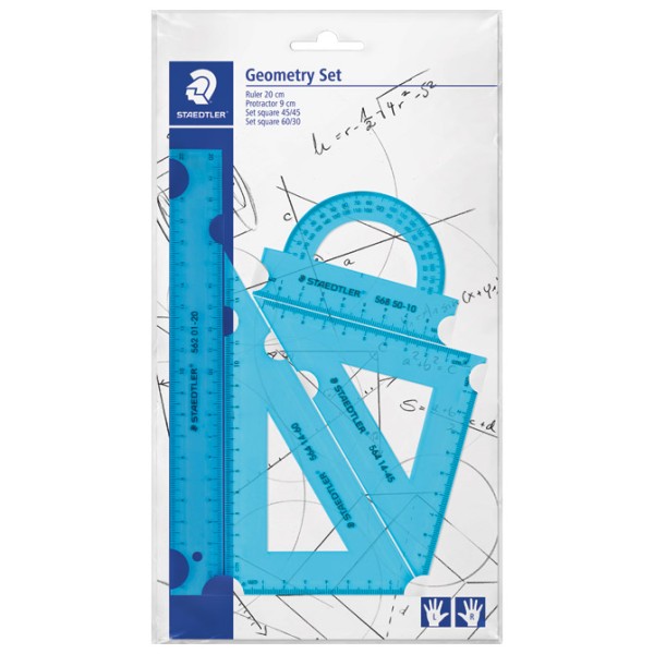 Geometrijski set 1/4 Staedtler 569 PB4N18