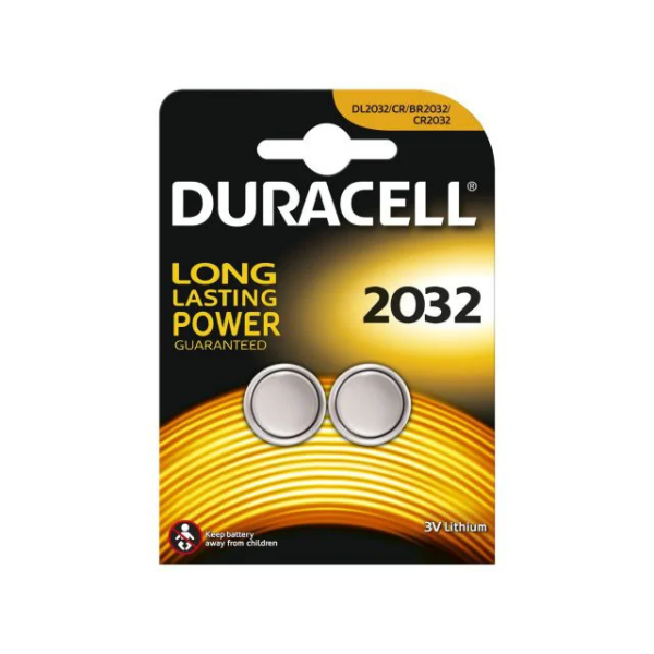 baterija DURACELL DL 2032, CR2032, B2, 1 komad