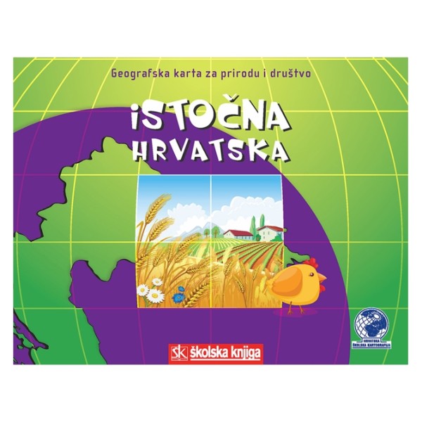 Regijska karta - Istočna Hrvatska