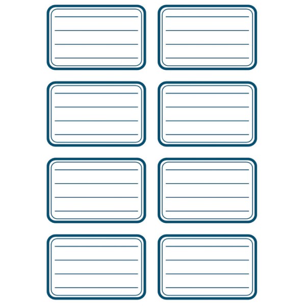 Etikete školske 8/1x5