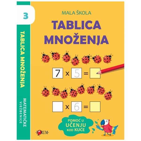 Tablica množenja 3 - vježbenica