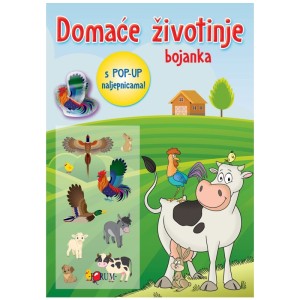 Domaće životinje - bojanka