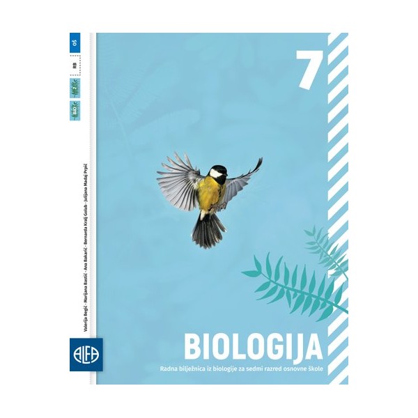 BIOLOGIJA 7,ALRadna bilježnica iz biologije za sedmi razred osnovne škole