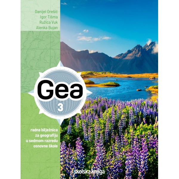 GEA 3 - radna bilježnica za geografiju u sedmom razredu osnovne škole