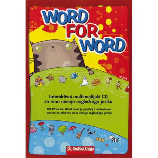 Word for Word - Interaktivni rječnik za rano učenje engleskog jezika s multimedijskim CD-om Dragana Grozdanić