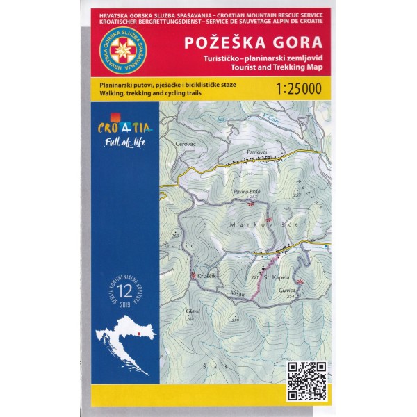 ZEMLJOVID POŽEŠKA GORA