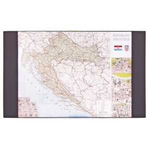 MAPA STOLNA 71X43cm KARTA HR