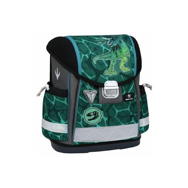 Torba školska Belmil classy t-rex green