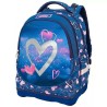 Ruksak Target Superlight Petit,Confetti Love,anatomski,tvrdo dno