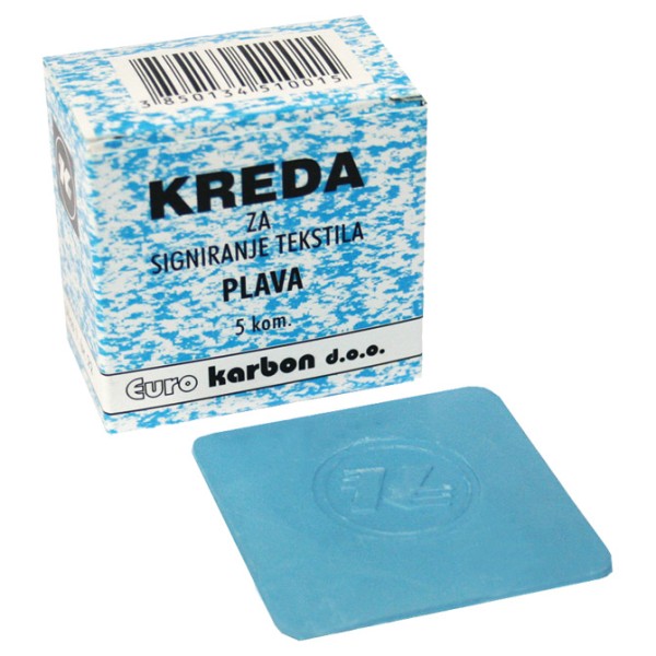 Kreda krojačka KARBON plava/crvena