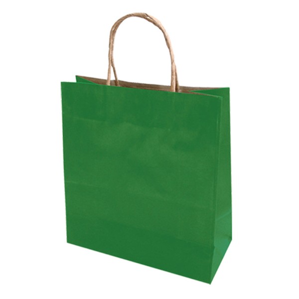 Vrećica L natron-ručka zelena  26x8x35cm sort