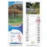 Kalendar ČARI PRIRODE 13L 16,5×48,5+5,5 spirala