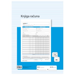 Knjiga računa A4 I-409/NCR