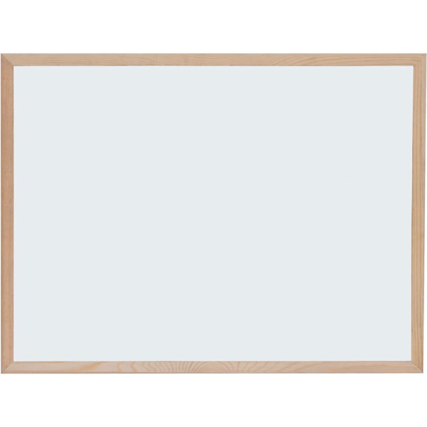 Ploča bijela magnetna zidna OPTIMA 45x60cm, drv.okvir