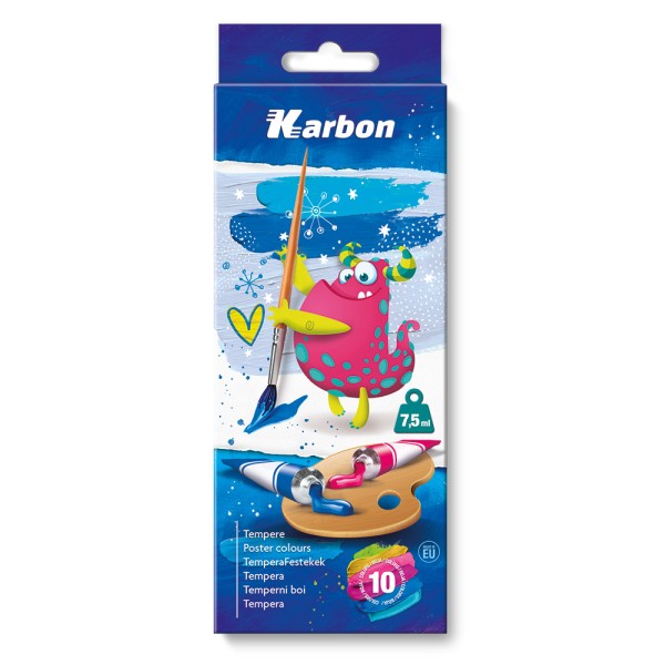 Tempera 10/1 7,5 ml Karbon