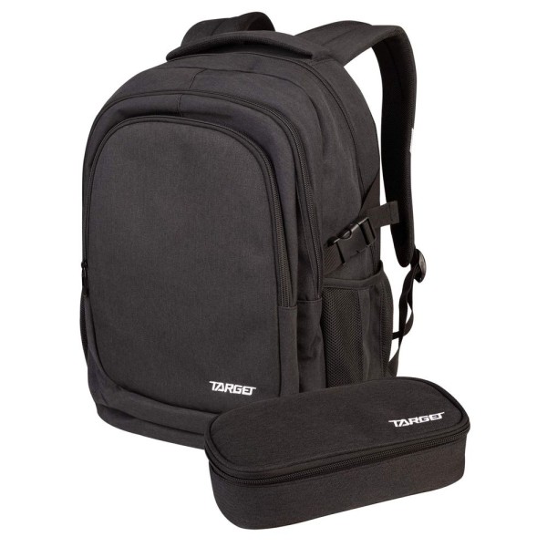 Target ruksak i pernica URB-X set 2/1 Melange Black