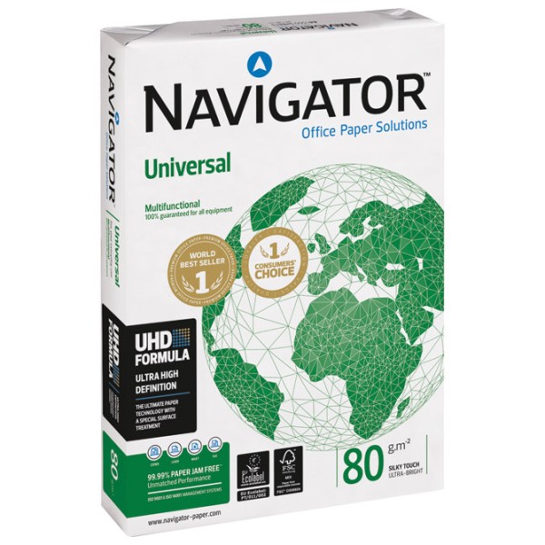 Papir ILK Navigator A4 80g Universal pk500