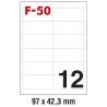 Etikete ILK 97x42,3mm Fornax F-50