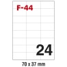 Etikete ILK 70x37mm Fornax F-44