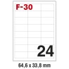 Etikete ILK 64,6x33,8mm Fornax F-30
