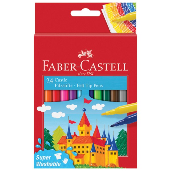 Flomaster školski 24 boje Faber-Castell